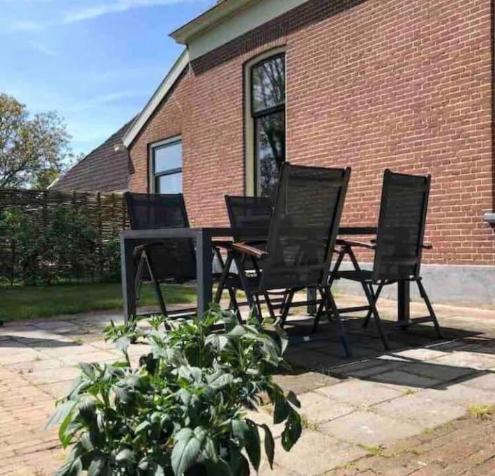 Вилла Statige Boerderijwoning Met Vrij Uitzicht En Tuin Hoogzand Экстерьер фото